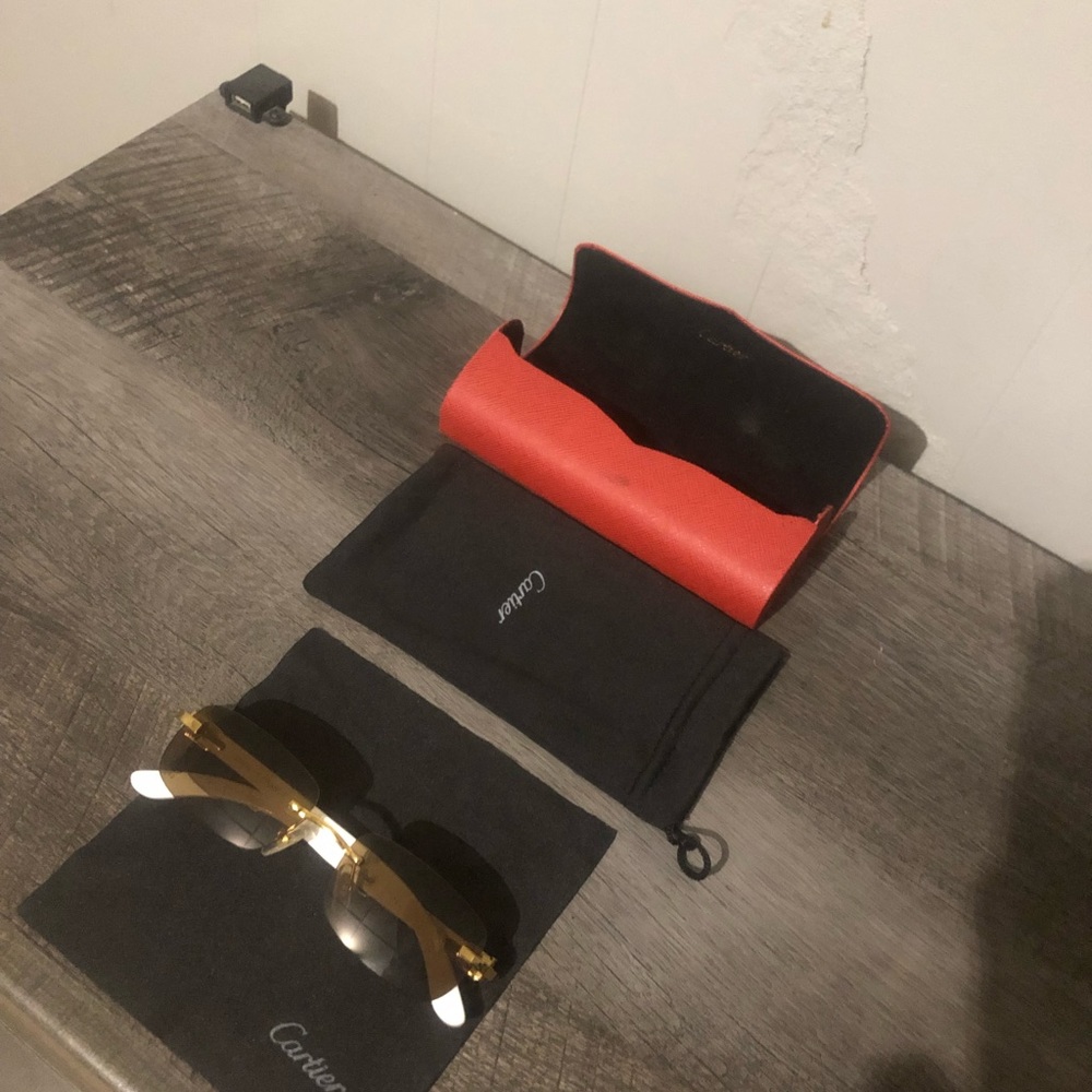 Free Cartier Sunglasses Unisex